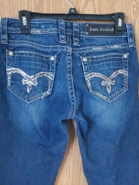 Rock Revival Kathy Skinny Jeans Size 29